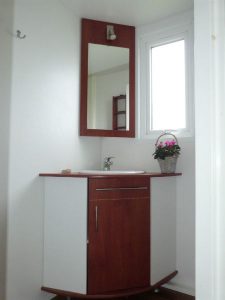 mobil home salle de bain location morbihan